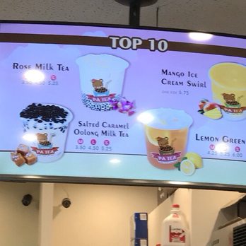 MooMooChaa - (click to view) Top 10 Flavors @ PaTea - Bubble Tea Near Me - New York, New York