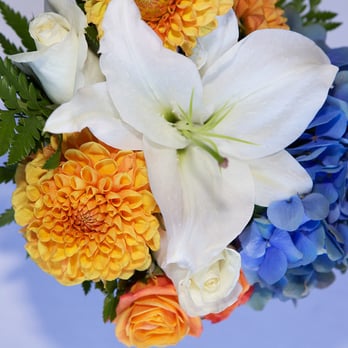 Ashby Flowers - Small arrangement for the dessert table. - Florists Near Me - Berkeley, California