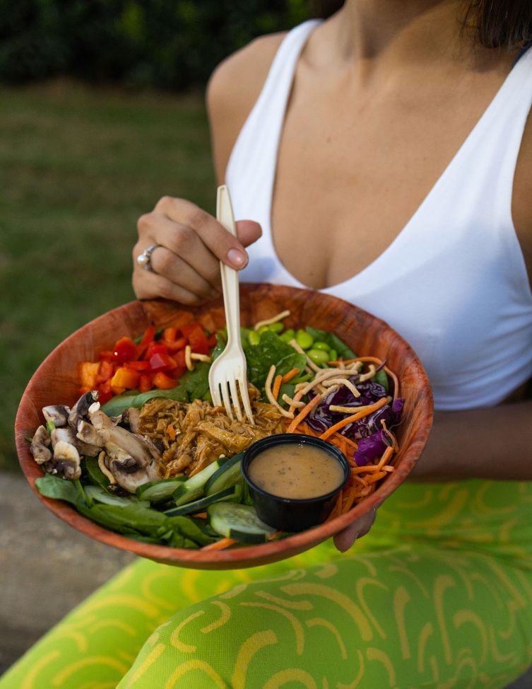 Food from Salad Station