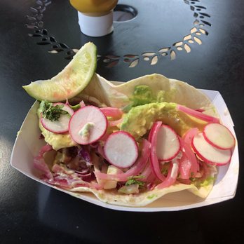 the knack - The veggie taco plate includes two of these huge tacos. Really filling and really fresh. - Seafood Near Me - Orleans, Massachusetts the knack - The veggie taco plate includes two of these huge tacos. Really filling and really fresh. - Seafood Near Me - Orleans, Massachusetts