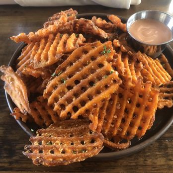 The Ginger Mule - sweet potato fries - Vegan Near Me - Houston, Texas The Ginger Mule - sweet potato fries - Vegan Near Me - Houston, Texas
