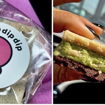 Ramen Tatsu-Ya - Match cha cha Ice cream sandwich - Ramen Near Me - Austin, Texas Ramen Tatsu-Ya - Match cha cha Ice cream sandwich - Ramen Near Me - Austin, Texas