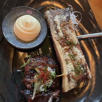 Roka Akor - Chicago - Mishima American Wagyu Sirloin (6oz), Bone Marrow, Truffle Aioli* - Sushi Bars Near Me - Chicago, Illinois Roka Akor - Chicago - Mishima American Wagyu Sirloin (6oz), Bone Marrow, Truffle Aioli* - Sushi Bars Near Me - Chicago, Illinois
