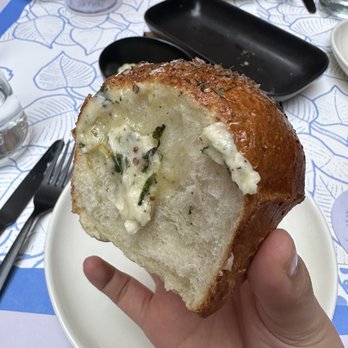 Lindens - Thyme Parker House Rolls - New American Near Me - New York, New York Lindens - Thyme Parker House Rolls - New American Near Me - New York, New York