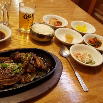 Riverside Korean Restaurant - Marinated beef short ribs with sides - Korean Near Me - Covington, Kentucky Riverside Korean Restaurant - Marinated beef short ribs with sides - Korean Near Me - Covington, Kentucky