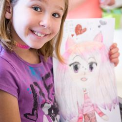 Camp Fashionista - Anime drawing