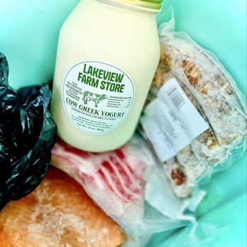 Lakeview Farm Store - The Raw cow Greek Yogurt, local fish & country sausage is a must have for moi OuiOui :)... - Farmers Market Near Me - Clearwater, Florida