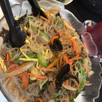 Shilla Korean BBQ & Restaurant - And this is supposed to be $75 worth of japche - Korean Near Me - Gardena, California Shilla Korean BBQ & Restaurant - And this is supposed to be $75 worth of japche - Korean Near Me - Gardena, California