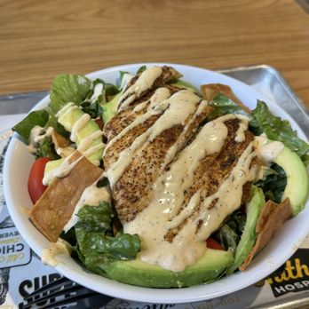 Super Chix - Grilled chicken, avocado, crisp - Salad Near Me - Lafayette, Louisiana Super Chix - Grilled chicken, avocado, crisp - Salad Near Me - Lafayette, Louisiana