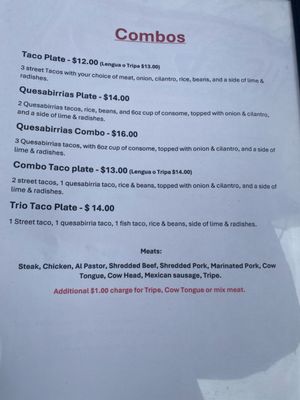 Menu photo 2 TACONTENTO Hillsboro, OR