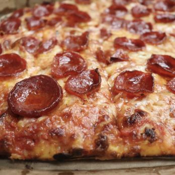 Park Pizza - a pepperoni pizza on a pan - Pizza Near Me - Philadelphia, Pennsylvania Park Pizza - a pepperoni pizza on a pan - Pizza Near Me - Philadelphia, Pennsylvania