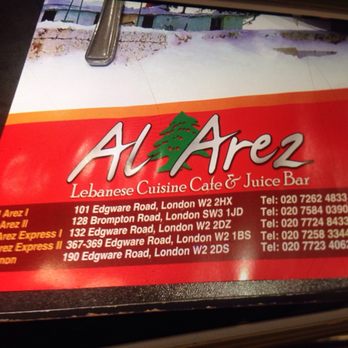 Al Arez - Middle Eastern Near Me - London, XGL