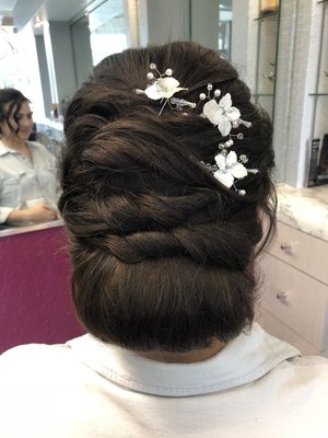 Up Do's - Looking for the perfect updo? At Practically Frivolous, we believe every occasion deserves a touch of glam. Whether it’s prom night, your wedding day, a milestone birthday, or a night out just because, our talented stylists specialize in creative, elegant updos designed to make you feel your absolute best. Bring your vision or let us guide you—either way, expect expert care in a fun, welcoming atmosphere. Because sometimes, a little luxury is anything but frivolous. Up Do's - Looking for the perfect updo? At Practically Frivolous, we believe every occasion deserves a touch of glam. Whether it’s prom night, your wedding day, a milestone birthday, or a night out just because, our talented stylists specialize in creative, elegant updos designed to make you feel your absolute best. Bring your vision or let us guide you—either way, expect expert care in a fun, welcoming atmosphere. Because sometimes, a little luxury is anything but frivolous.