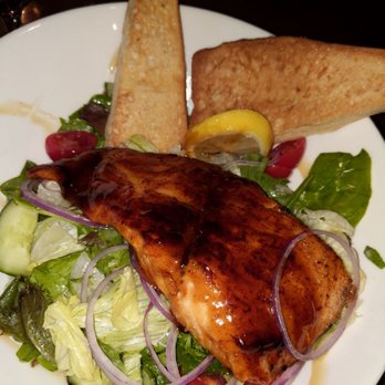 The Flying Monkey Grill Bar - Bourbon salmon salad - New American Near Me - Newington, Connecticut The Flying Monkey Grill Bar - Bourbon salmon salad - New American Near Me - Newington, Connecticut