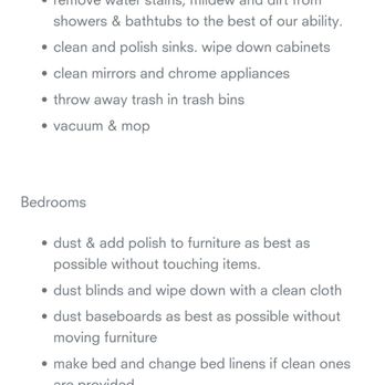 Neat Maids - List of services I was expecting for the cleaning that was not met. - Home Cleaning Near Me - Costa Mesa, California Neat Maids - List of services I was expecting for the cleaning that was not met. - Home Cleaning Near Me - Costa Mesa, California