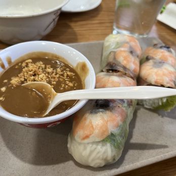 Pho Viet - A4. Shrimp & Pork Spring Rolls (2) - Vietnamese Near Me - Citrus Heights, California