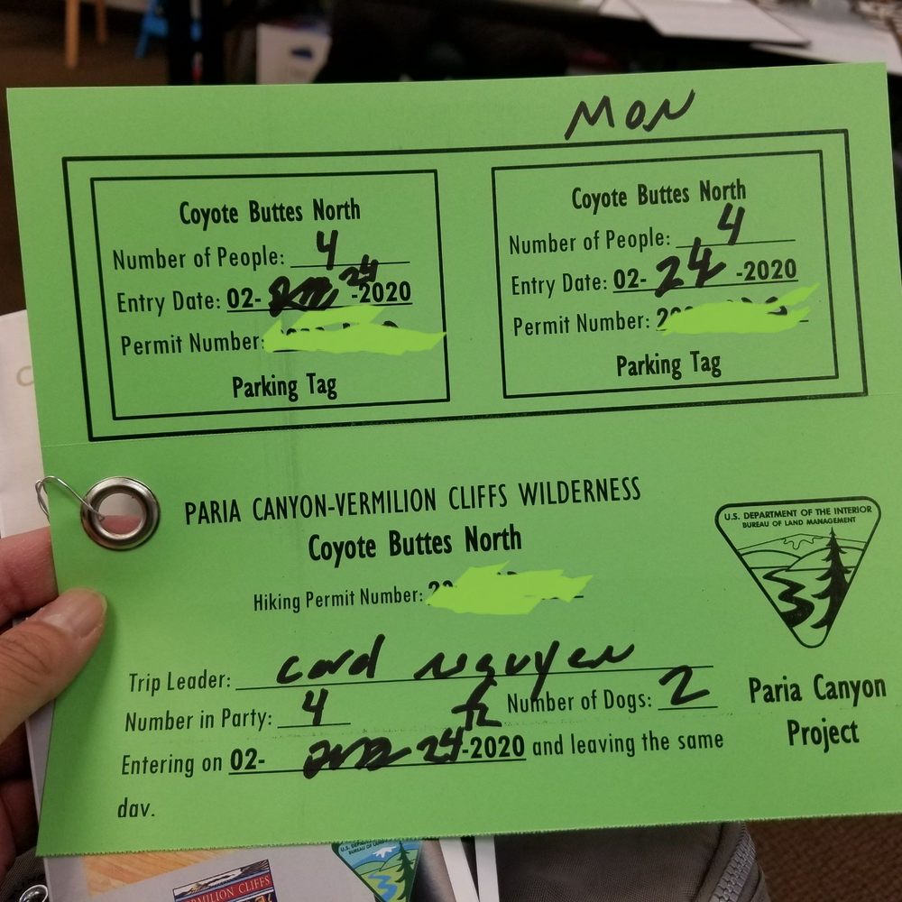 What?!?! Won the permit!! What?!?! Won the permit!!