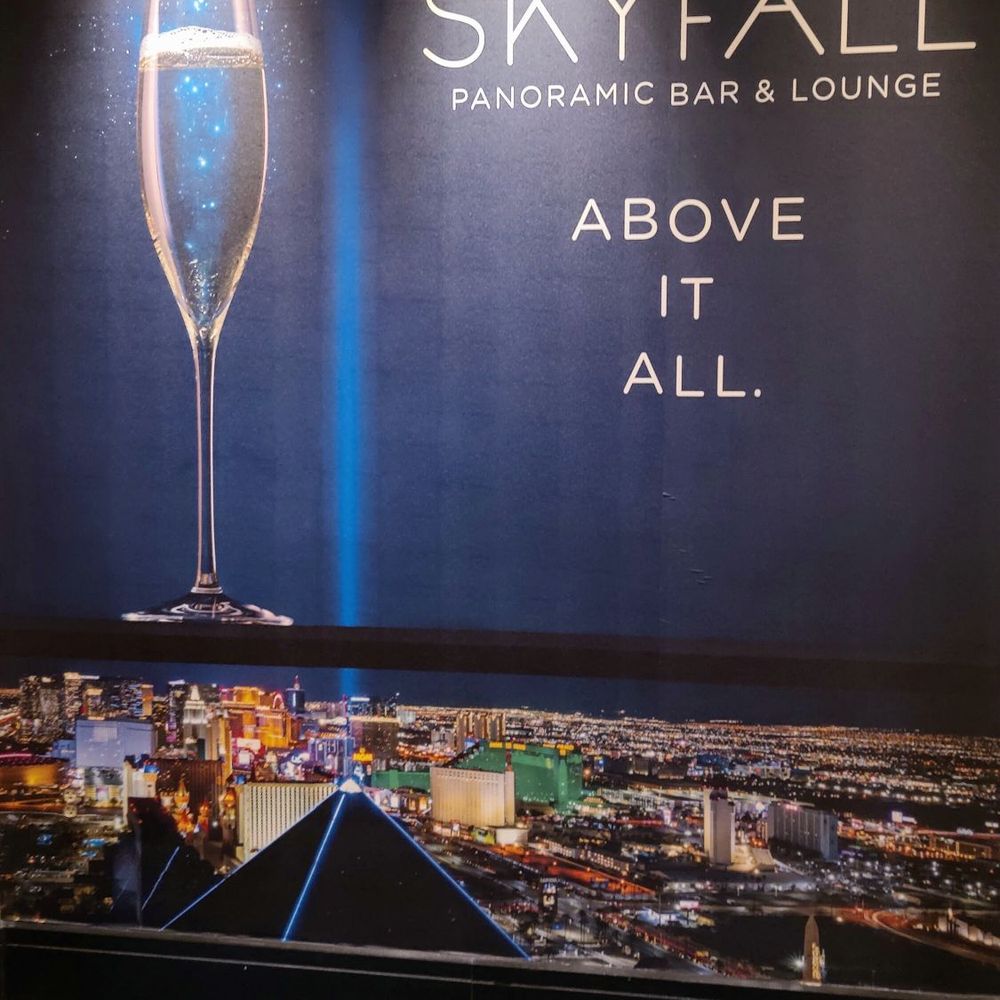 Skyfall Panoramic Bar & Lounge - Skyfall Lounge wall - Cocktail Bars Near Me - Las Vegas, Nevada Skyfall Panoramic Bar & Lounge - Skyfall Lounge wall - Cocktail Bars Near Me - Las Vegas, Nevada