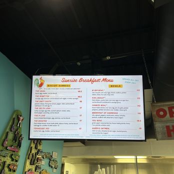 Sunrise Memphis - Breakfast Menu - Breakfast & Brunch Near Me - Memphis, Tennessee