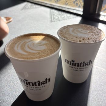Mintish Coffee House - Levantine Late and caramel macchiato - Coffee & Tea Near Me - Seattle, Washington Mintish Coffee House - Levantine Late and caramel macchiato - Coffee & Tea Near Me - Seattle, Washington