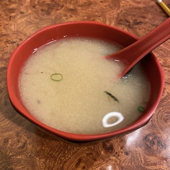 Oishi Sushi - Miso Soup - Sushi Bars Near Me - Schaumburg, Illinois