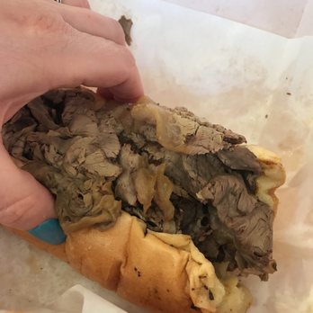Philly Steak and Lemonade - Italian beef is nicely loaded with meat. Not loaded with flavor but still tasty. - Sandwiches Near Me - Merrillville, Indiana