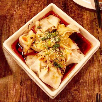 Szechuan Opera - Wontons in spicy chili sauce - Szechuan Near Me - Rochester, New York Szechuan Opera - Wontons in spicy chili sauce - Szechuan Near Me - Rochester, New York