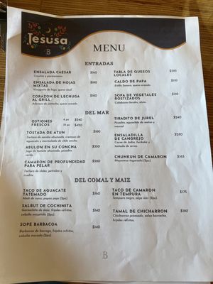 Menu photo 2 jesusa Ensenada, BCN
