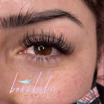 Boss Babe Lash Studio - Our hybrid set known as Lash Babe Set - Eyelash Service Near Me