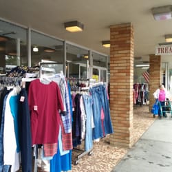 Treasures Thrift Store - Sidewalk sale.