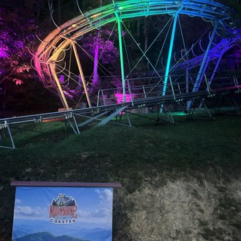 Moonshine Mountain Coaster - Amusement Parks Near Me - Gatlinburg, Tennessee