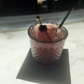 Albatross - Black salt cherry margarita - Mini Golf Near Me - Edison, New Jersey