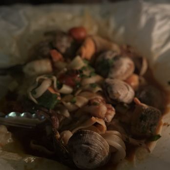 Barolo Ristorante - Fettuccine di mare al cartoccio - Italian Near Me - Seattle, Washington Barolo Ristorante - Fettuccine di mare al cartoccio - Italian Near Me - Seattle, Washington
