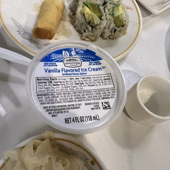 Sushi Ohayo - Let me pay all this money and get vanilla "flavored" ice cream. The never melts and has a ton of stuff I can't even pronounce. - Salad Near Me - Lorton, Virginia Sushi Ohayo - Let me pay all this money and get vanilla "flavored" ice cream. The never melts and has a ton of stuff I can't even pronounce. - Salad Near Me - Lorton, Virginia