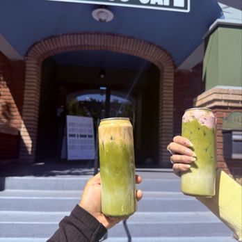 Good Days Cafe - Strawberry matcha & Banana bread matcha - Cafes Near Me - Reno, Nevada Good Days Cafe - Strawberry matcha & Banana bread matcha - Cafes Near Me - Reno, Nevada