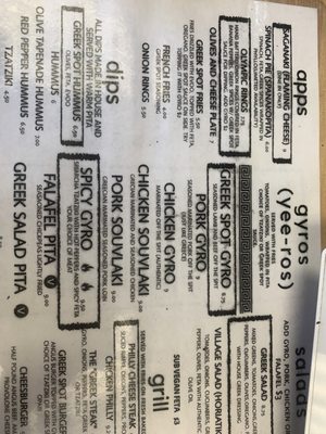 Menu photo 3 The Greek Spot Cape Coral, FL