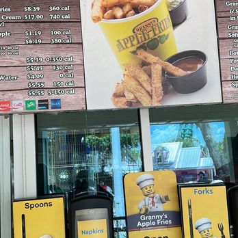 LEGOLAND - Apple fries - Amusement Parks Near Me - Winter Haven, Florida
