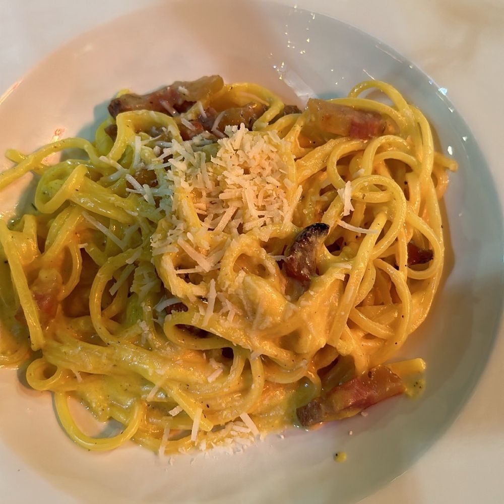 Spaghetti carbonara Spaghetti carbonara