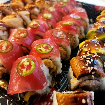 Sushi Friend - Looks so pretty, almost too pretty to eat. This is an edible art piece. - Sushi Bars Near Me - Phoenix, Arizona