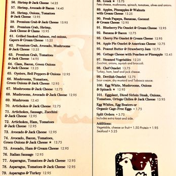 Egg Plantation - Menu - Breakfast & Brunch Near Me - Newhall, California