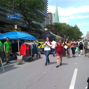 Rue Sainte-Catherine - During La Sainte Catherine celebre / St Catherine Street Celebrates Festival July 2019. - Local Flavor Near Me Rue Sainte-Catherine - During La Sainte Catherine celebre / St Catherine Street Celebrates Festival July 2019. - Local Flavor Near Me
