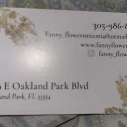 Fanny Flowers