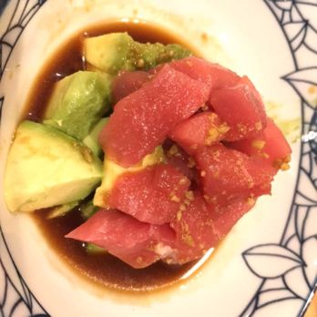 Sushi Katsuei - Tuna, avocado with wasabi dressing. - Sushi Bars Near Me - Brooklyn, New York Sushi Katsuei - Tuna, avocado with wasabi dressing. - Sushi Bars Near Me - Brooklyn, New York
