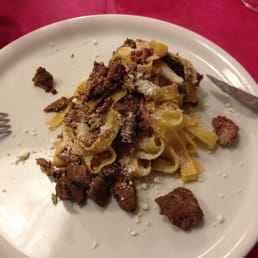 Tagliatelle with wild boar