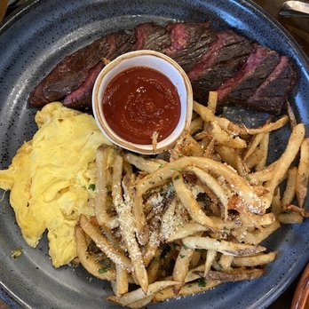 The Crunkleton - Steak and Eggs with fries - Cocktail Bars Near Me - Charlotte, North Carolina The Crunkleton - Steak and Eggs with fries - Cocktail Bars Near Me - Charlotte, North Carolina