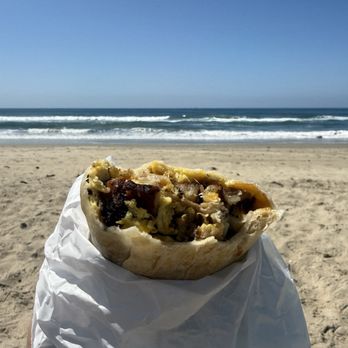 Oscar Cafe - Morning Burrito with sausage and no beans - Mexican Near Me - Huntington Beach, California Oscar Cafe - Morning Burrito with sausage and no beans - Mexican Near Me - Huntington Beach, California
