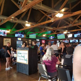 Stingers Bar & Grill - There hosted stand in the entrance. - Sports Bars Near Me - Azle, Texas