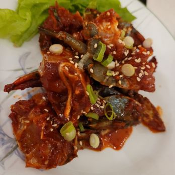Finch JungSooNae - Marinated crab (spicy sauce) - Korean Near Me - North York, Ontario Finch JungSooNae - Marinated crab (spicy sauce) - Korean Near Me - North York, Ontario