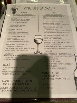 Menu photo 1 Vino Third Ward Milwaukee, WI Menu photo 1 Vino Third Ward Milwaukee, WI