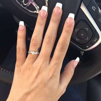 A T Nails - Gel French tip done by billy. Extremely happy. - Nail Salons Near Me - Santa Ana, California A T Nails - Gel French tip done by billy. Extremely happy. - Nail Salons Near Me - Santa Ana, California